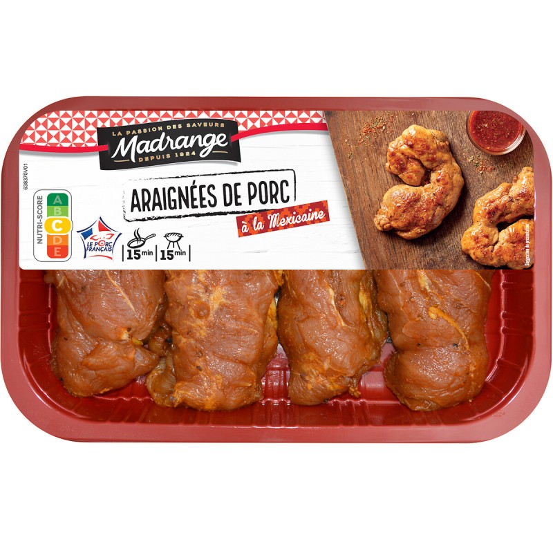 Araignées de porc à la mexicaine 350g