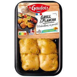 Médaillons de poulet curry coco 300g