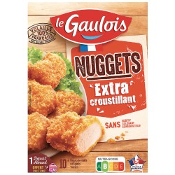 Nuggets extra croustillant x10 200g