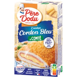 Cordon bleu au comté sans nitrite 2x100g