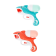Pistolet à eau requin coloris aléatoire x1
