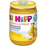 Bio Purée de poire banane et biscotte dès 4 mois 190g