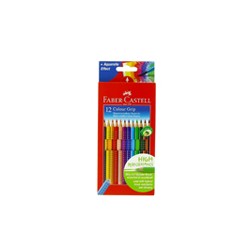 Crayons de Couleurs Colour Grip Brillants x12