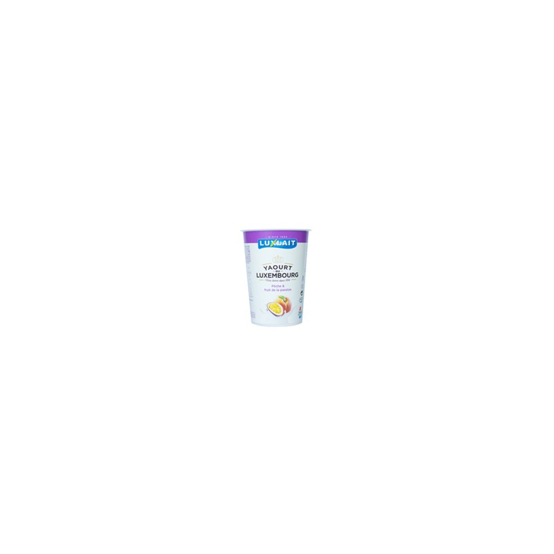 Yaourt saveur pêche/maracuja 500g