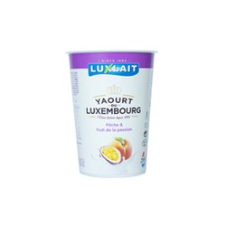 Yaourt saveur pêche/maracuja 500g
