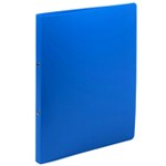 Classeur A4 Opaque 2 Anneaux Dos 25mm Bleu