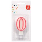 Bougie d'Anniversaire Numéro 0