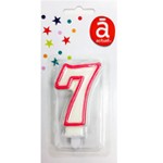Bougie d'Anniversaire Numéro 7
