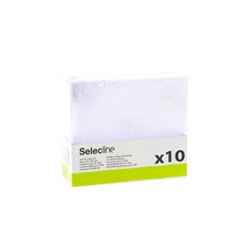 Boîtier Transparent CD/DVD Slim x10