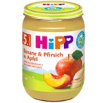 Bio Pomme Pêche et Banane dès 4 mois 190g