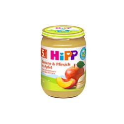 Bio Pomme Pêche et Banane dès 4 mois 190g