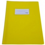 Couvre-Cahier Epais A5 Jaune x1
