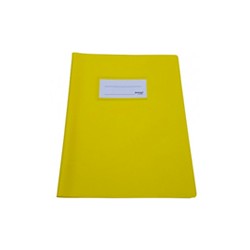 Couvre-Cahier Epais A5 Jaune x1