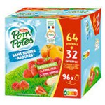 Pom'Potes Compote Gourdes Spécialités aux Fruits x96