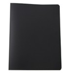 Classeur A4 Souple 2 Anneaux Dos 22mm Noir