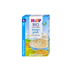 Bio Bouillie de Lait Semoule dès 6 mois 2x225g