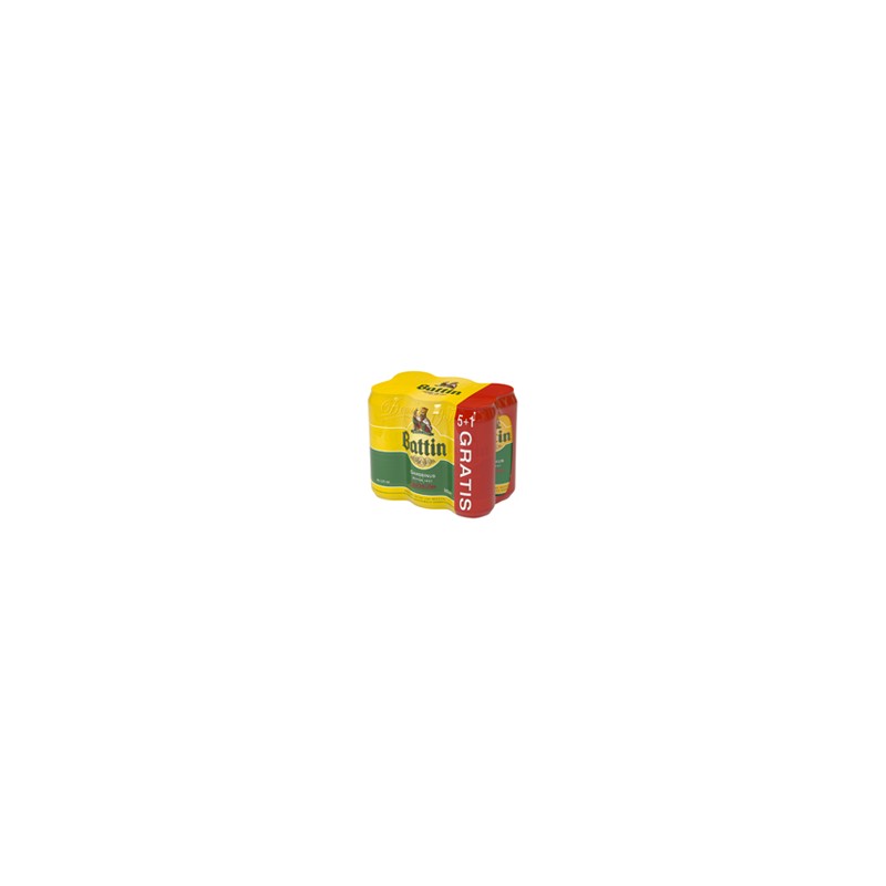 Bière Gambrinus 5x50cl + 1 gratuite