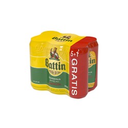 Bière Gambrinus 5x50cl + 1 gratuite