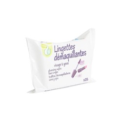 Lingettes Démaquillantes x25