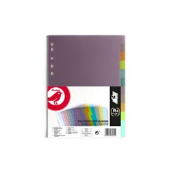 Intercalaires Polypro 21x29.7cm x12