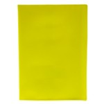 Couvre-Cahier avec Fenêtre et Etiquette A4 Jaune