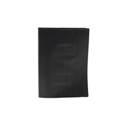 Couvre-Cahier avec Fenêtre et Etiquette A4 Noir