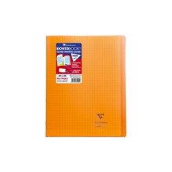 Koverbook Grands Carreaux 24x32cm 96 Pages Orange