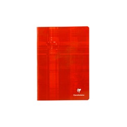 Cahier A4 Rouge 120 pages Petits Carreaux