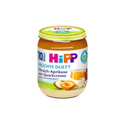 Bio Fromage Blanc Pêche Abricot dès 10 mois 160g