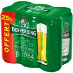 Bière 4.8% 6x50cl 25% gratis