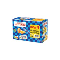 Macaroni aux oeufs frais 4x250g