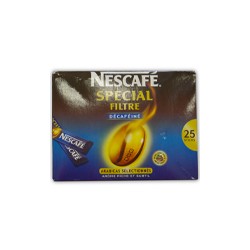 Café soluble lyophilisé spécial filtre décaféiné intensité 7 25x2g