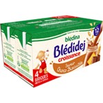 Céréales lactées chocolat biscuit dès 12mois 4x250ml