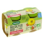 Bio Pommes Fraises dès 6 mois 2x130g