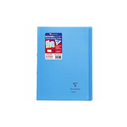 Koverbook Grands Carreaux 24x32cm 96 Pages Bleu