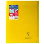 Koverbook Grands Carreaux 24x32cm 96 Pages Jaune