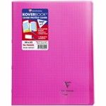 Koverbook Grands Carreaux 24x32cm 96 Pages Rose