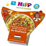 Bio Nouilles aux Oeufs avec Paprika et Légumes et Boeuf 250g