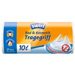 Sacs poubelle antibactériens avec poignées 10l x37