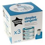 Simplee Sangenic Sachet Recharge Poubelle x3