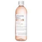 Eau vitaminée hydrate rhubarbe et fraise 500ml