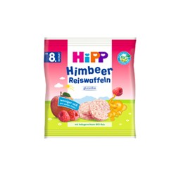 Bio Galettes de Riz aux Framboise dès 8 mois x15 30g