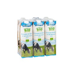 Bio Lait demi écrémé UHT 1,5%MG 6x1L
