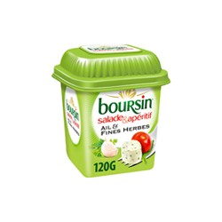 Fromage à Tartiner Salade et Apéritif Ail et Fines Herbes 120g