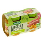Bio Patates Douces dès 4 mois 2x130g