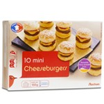 Mini cheeseburgers x10 155g