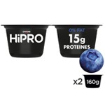 Yaourt myrtille 15g protéines 2x160g
