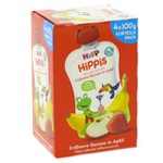 Bio Gourde Pomme Banane Fraise dès 1 an 4x100g