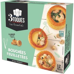 Bouchées Feuilletées à Garnir x12 318g