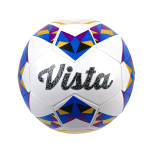 Ballon de Football Taille 5 Blanc et Bleu